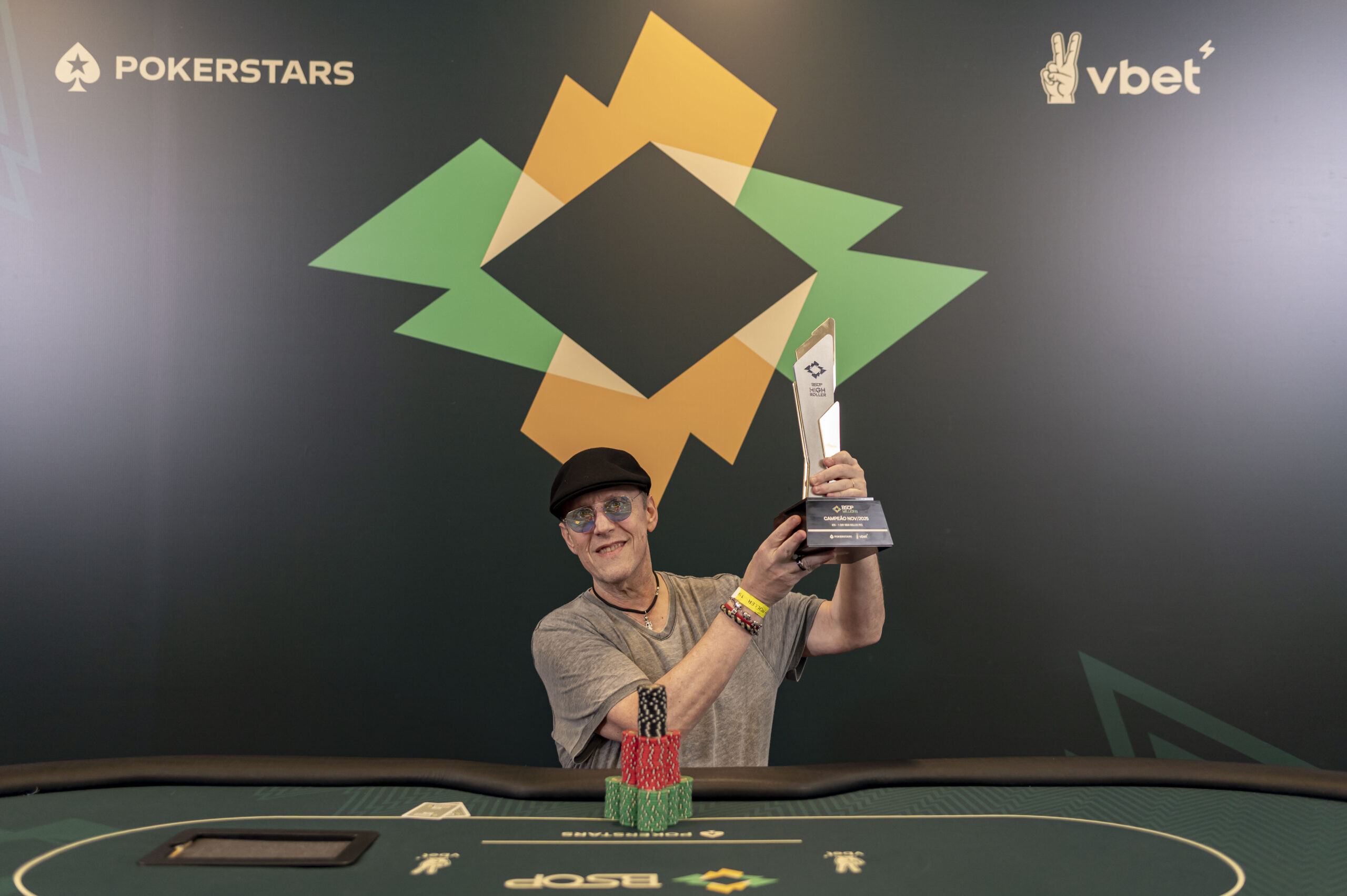 Andres Korn campeão 1-Day High Roller PKO
