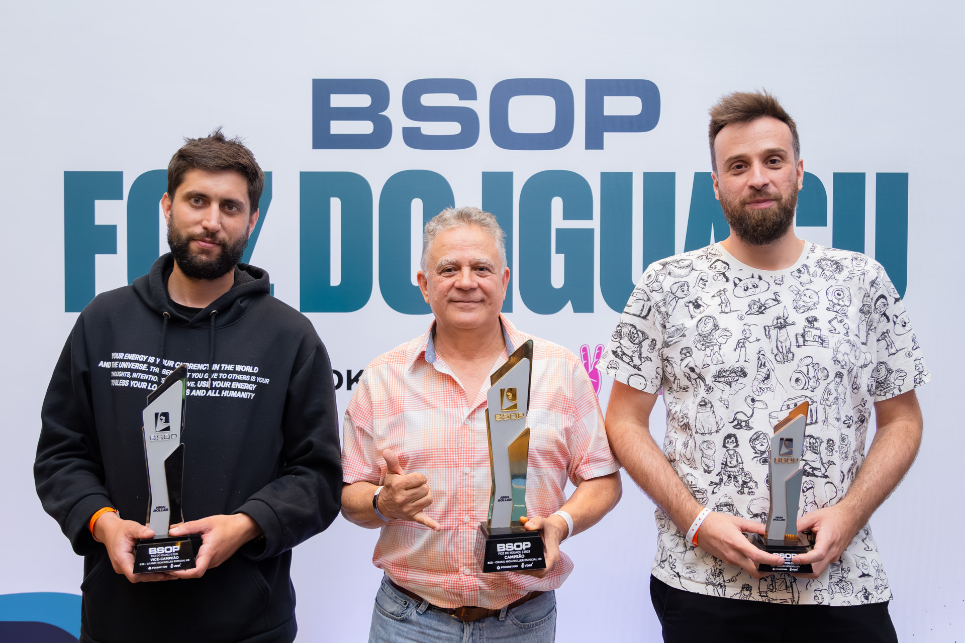 3HANDED - #28 GRAND HIGH ROLLER - DIA 2 - BSOP 2025 Etapa 5 - Foz do IguacuRTS-1