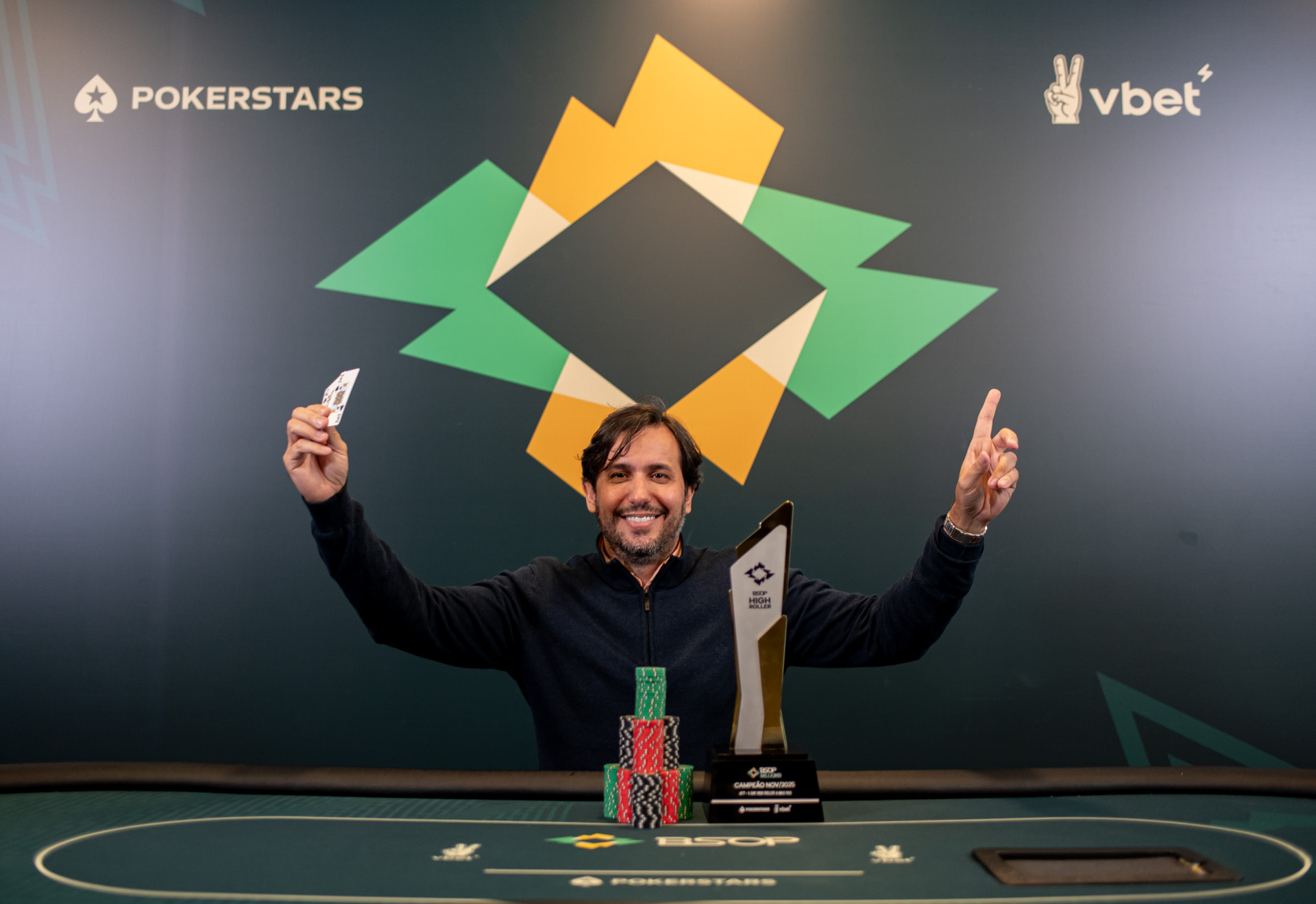 Jorio Gottardo vence 1-Day High Roller 6-Max PKO