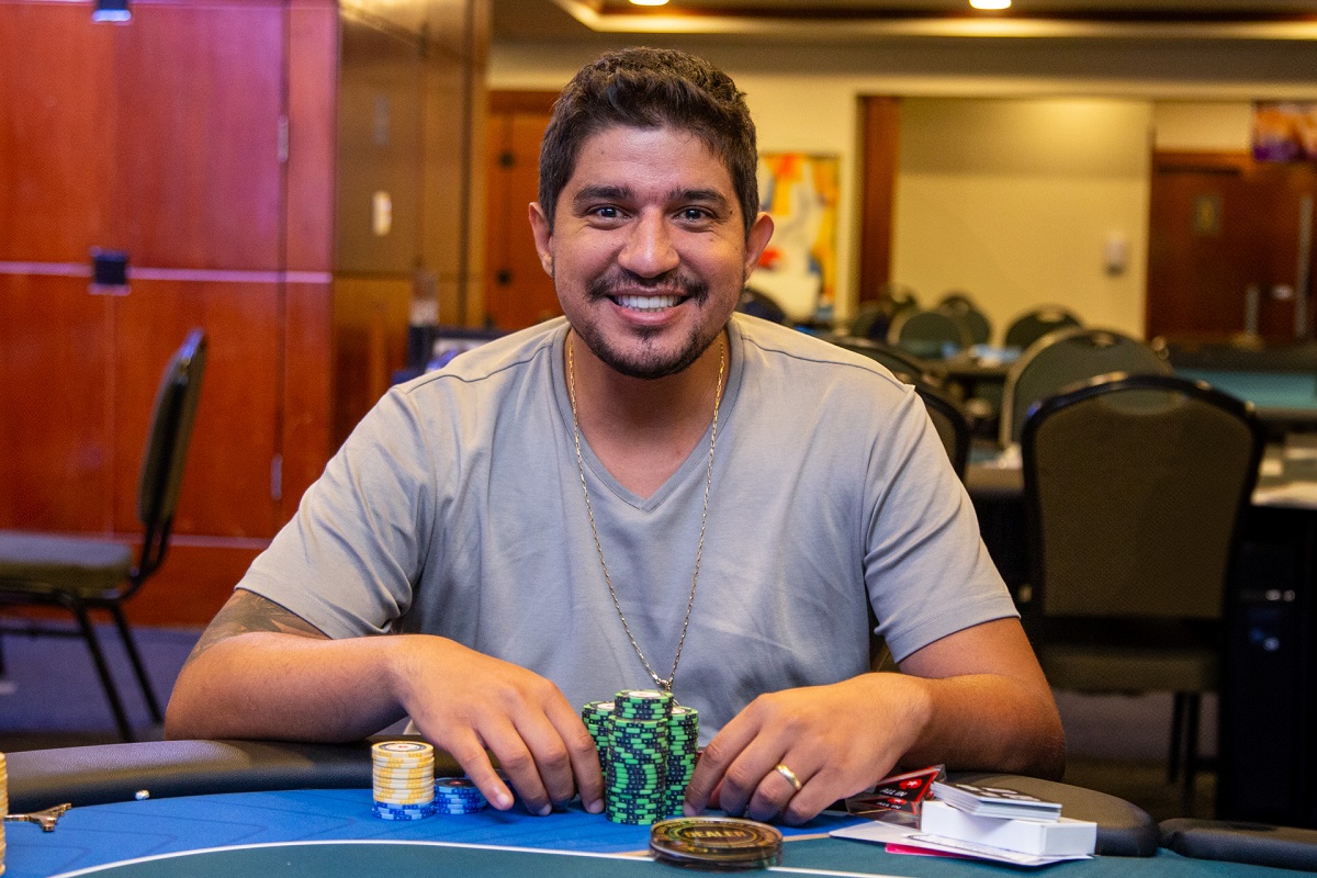 Luan Coelho se deu bem no Dia 1 do Grand High Roller