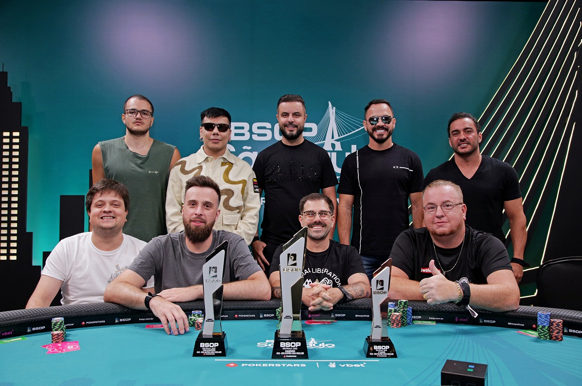 Mesa Final do Super High Roller do BSOP São Paulo