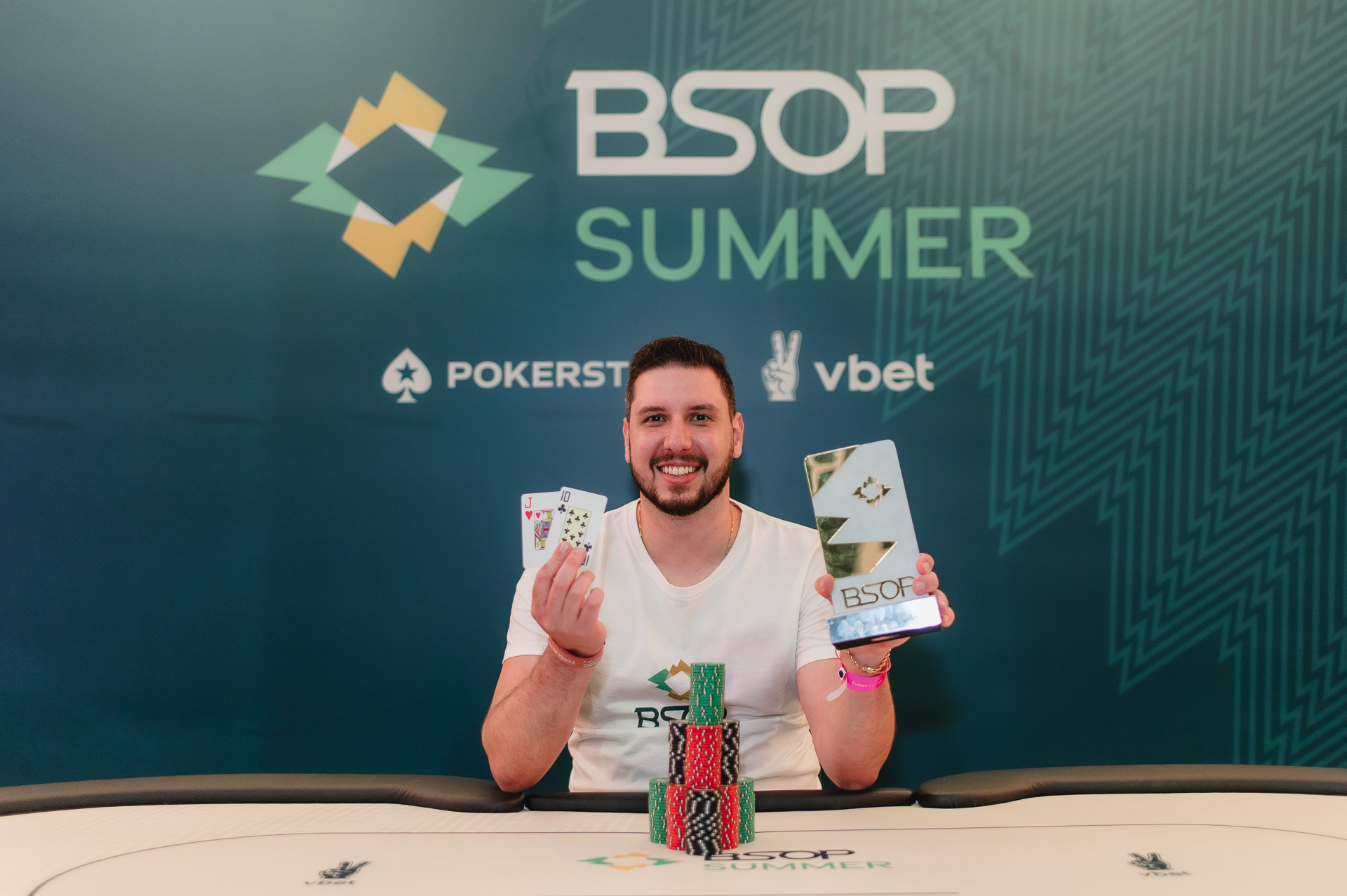 Leonardo Camara faturou mais um título no BSOP