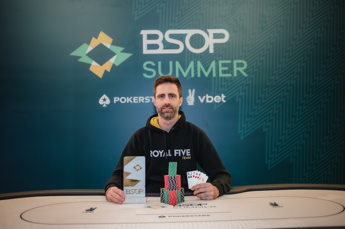 Ivan Santana faturou o título do Omaha 5 Cartas do BSOP Summer
