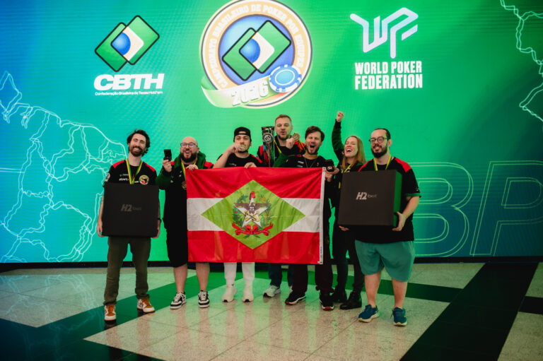 Santa Catarina vence o Campeonato Brasileiro de Poker por Equipes no BSOP Winter