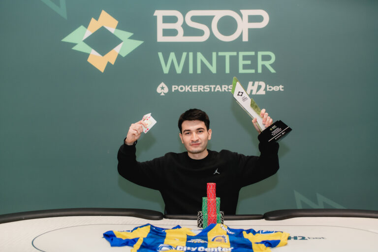 Forra de R$ 410 mil para argentino e muitos títulos; confira os campeões do Dia 4 do BSOP Winter
