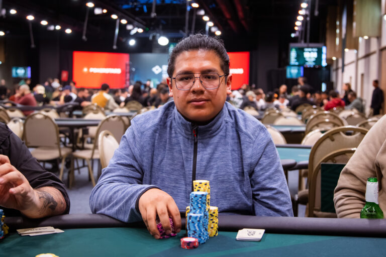 BSOP Floripa: Miguel Leyva, da Bolívia, é o chip leader do primeiro dia do Main Event