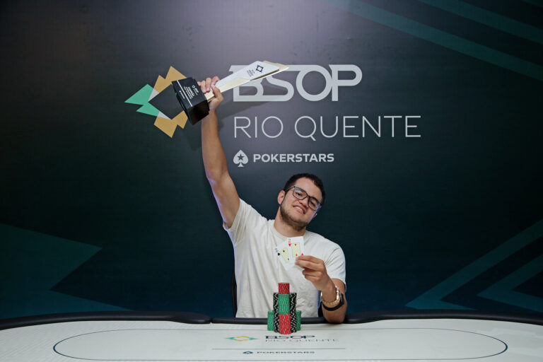 Carlos Serrano vence Grand High Roller do BSOP Rio Quente e avisa: "pode ser que eu lute pelo ranking novamente"