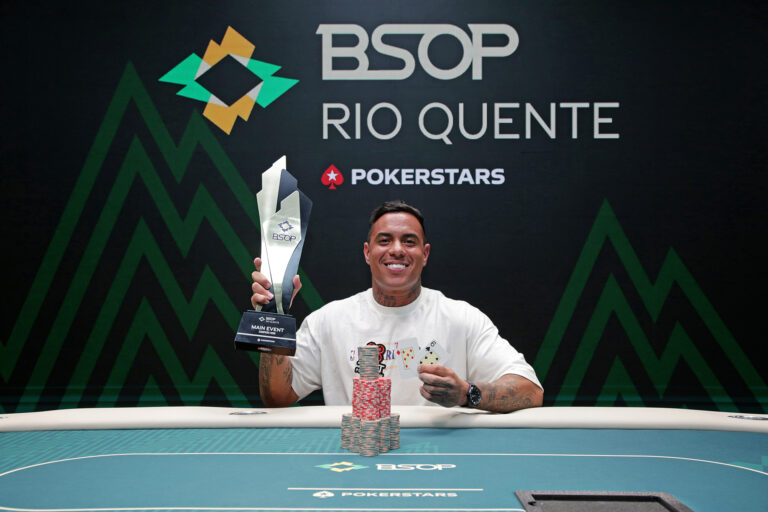 Em heads-up eletrizante, Rafael Cunha leva a melhor e vence Main Event do BSOP Rio Quente
