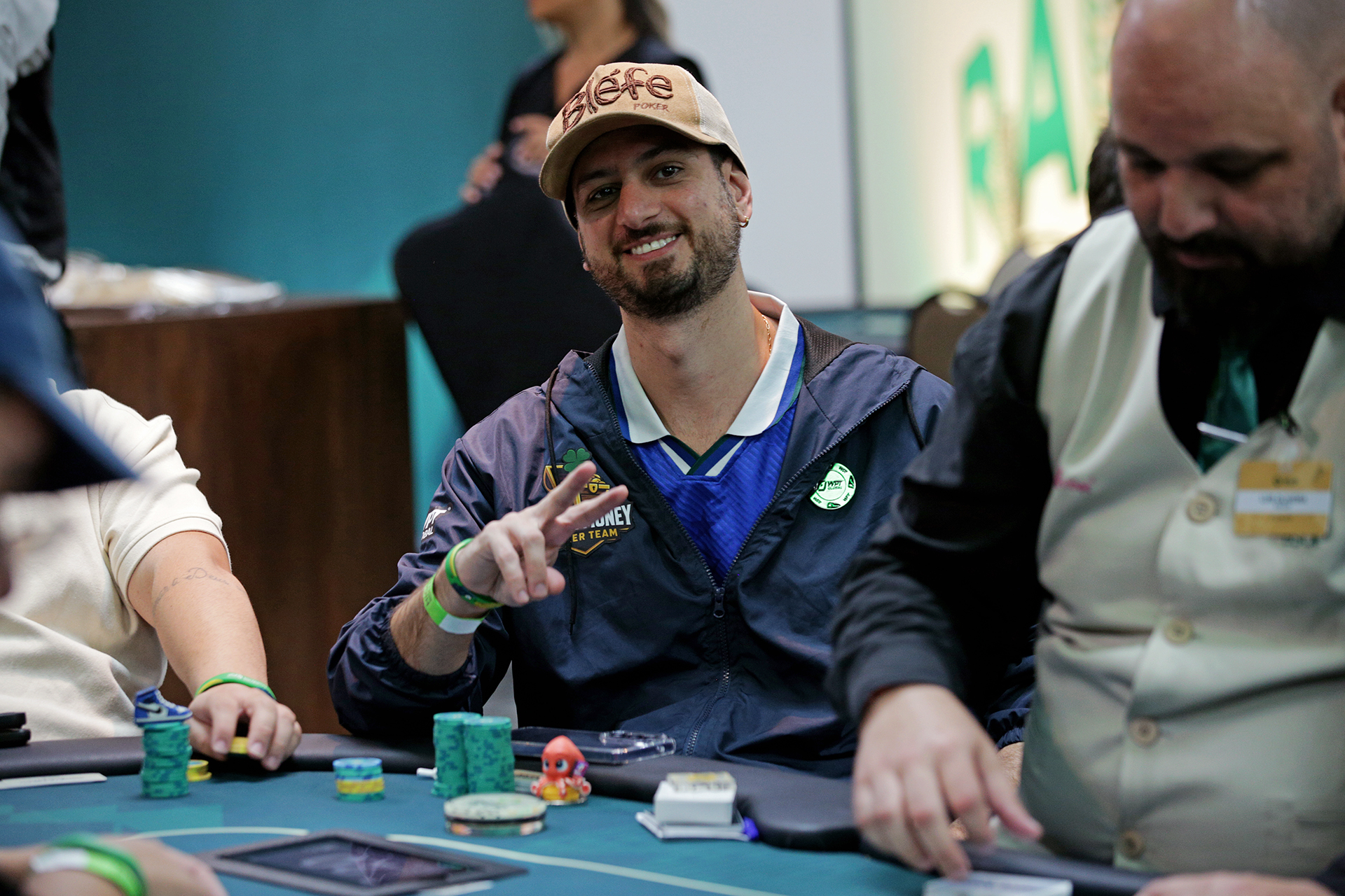 BSOP Rio Quente: Marcelo Giordano lidera em fichas no Grand High Roller