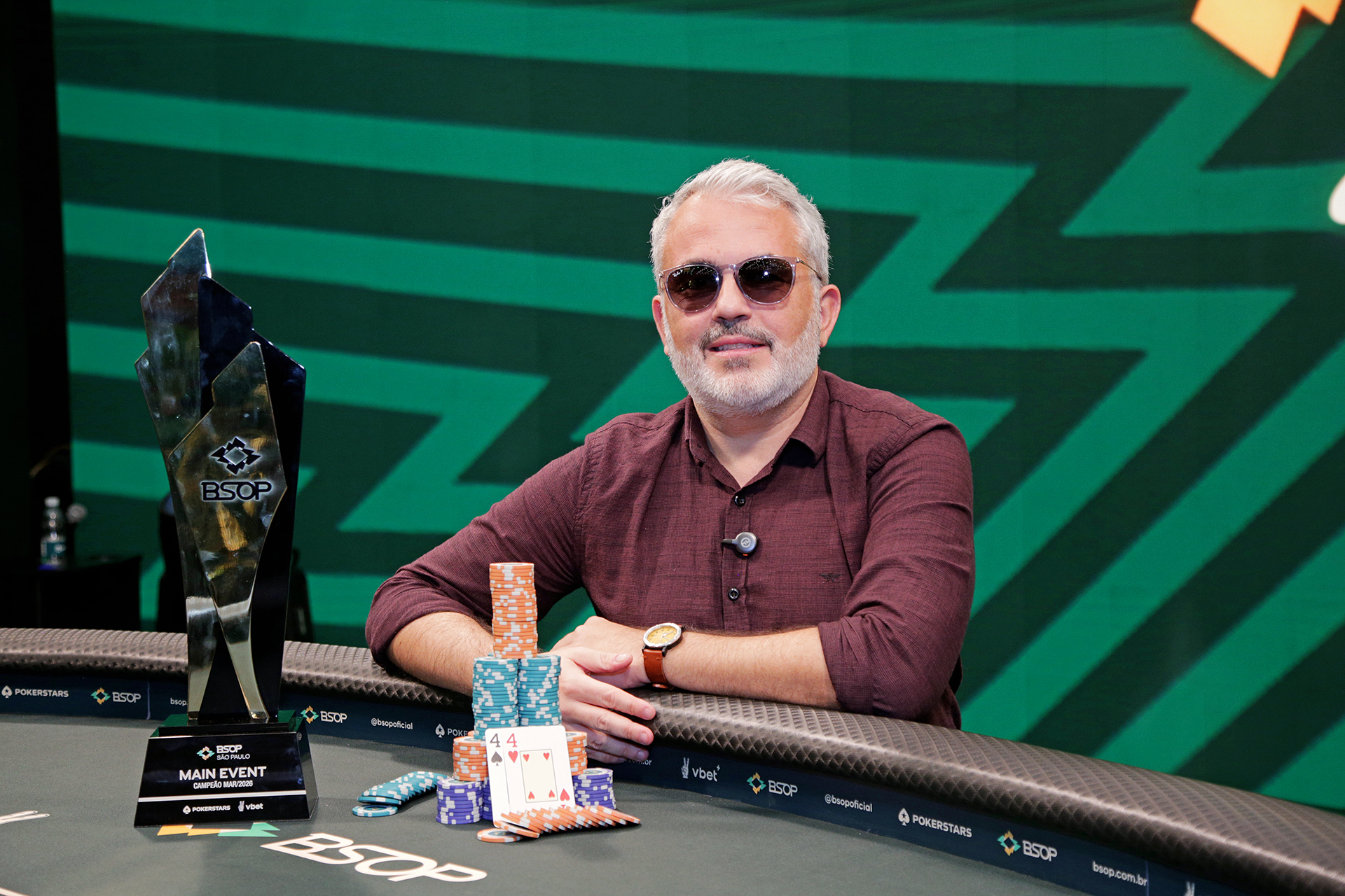 Pedro Demeyere brilhou na reta final do Main Event do BSOP São Paulo