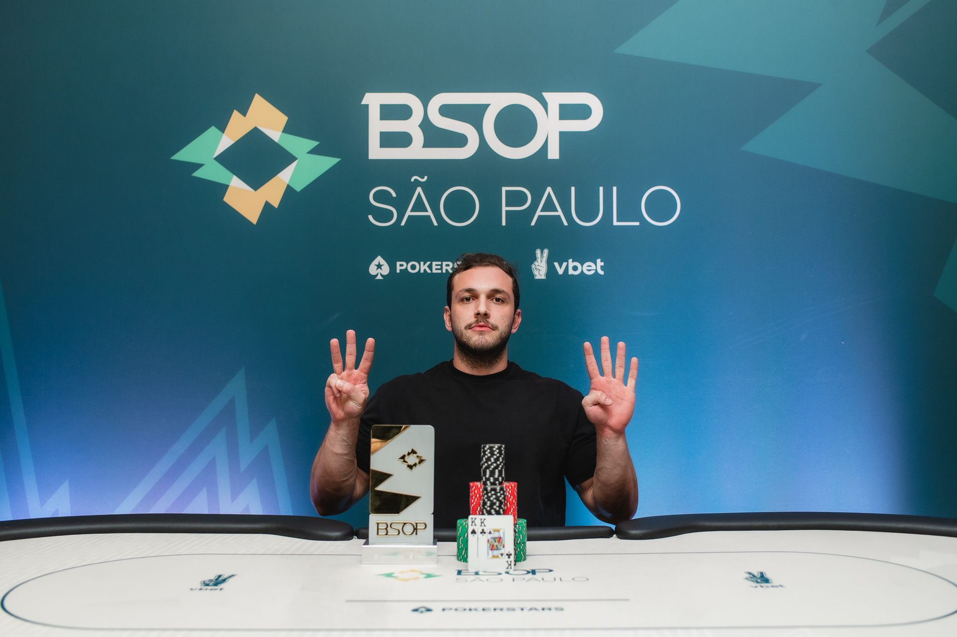 Miguel Afonso Anglieri precisou superar um grande field para ficar com o título