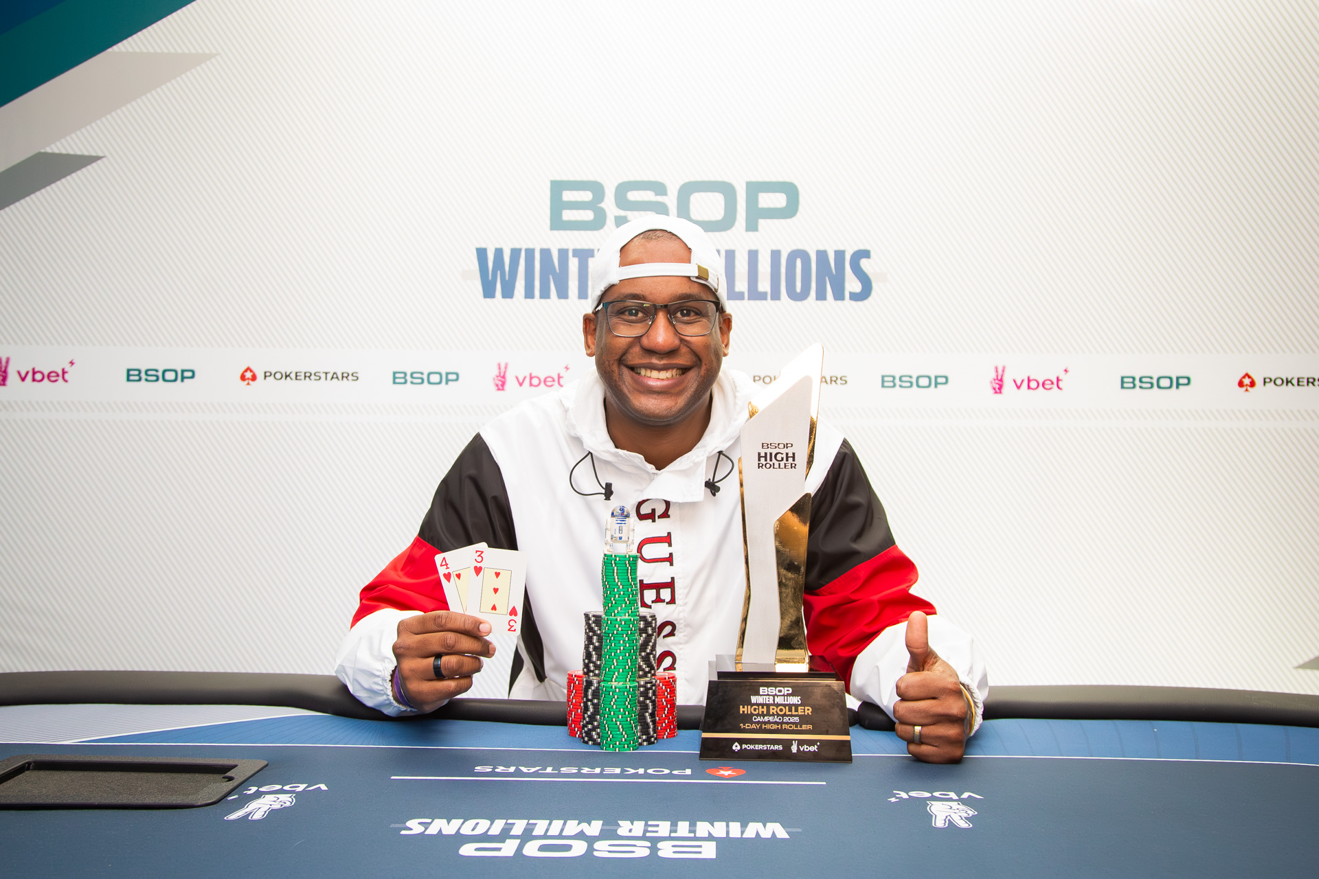 Alysson Batista campeão do 1-Day High Roller
