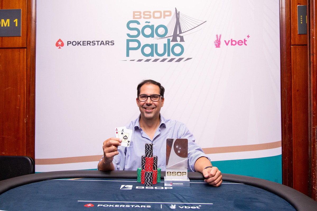 Luis Renato Campelo - Campeão Super 500 - BSOP São Paulo