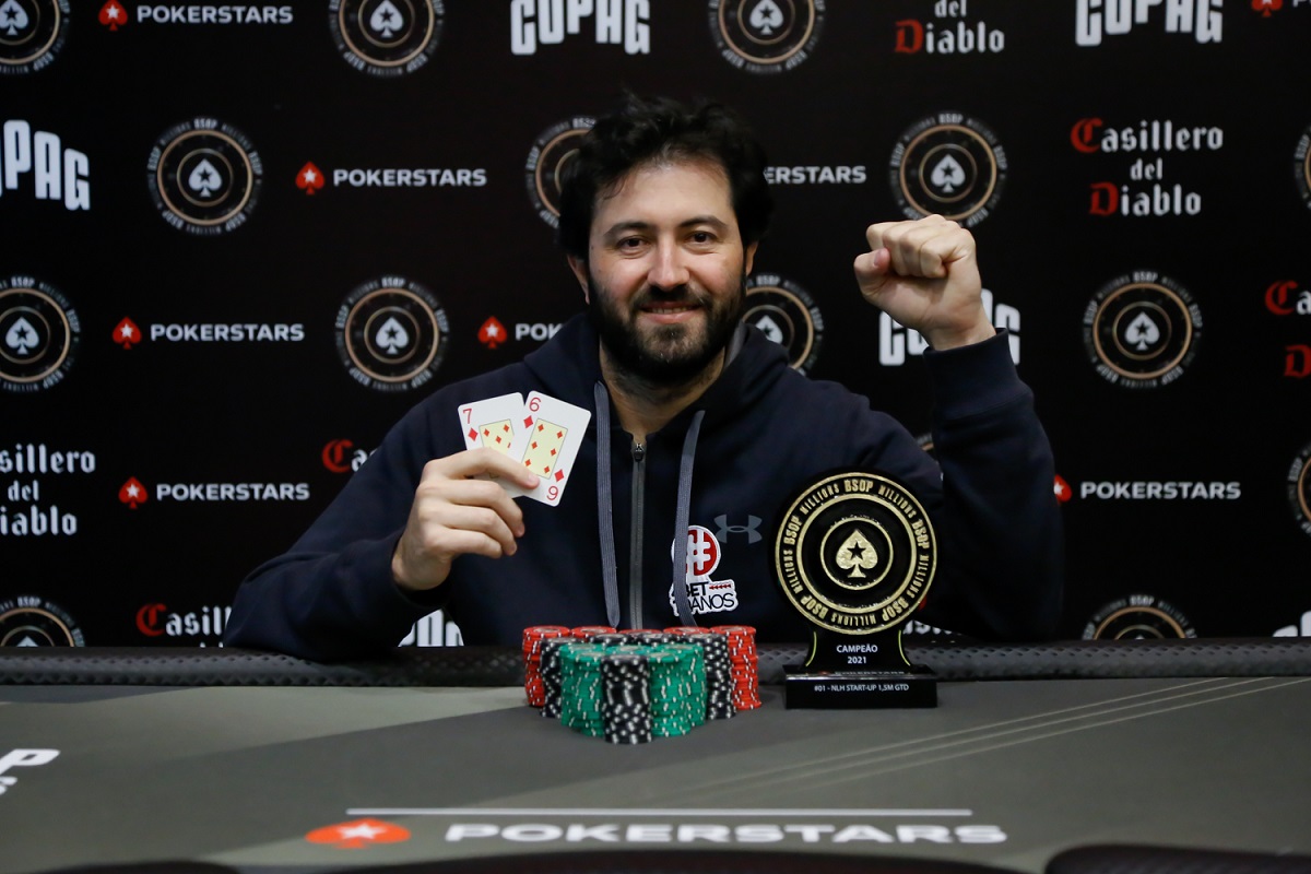 Zezo Filho foi o campeão do field recorde do BSOP Millions