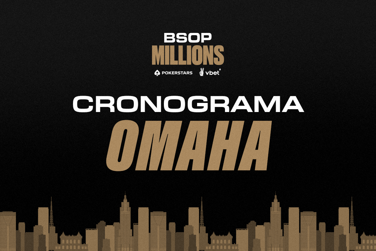 Omaha terá várias vertentes no BSOP Millions