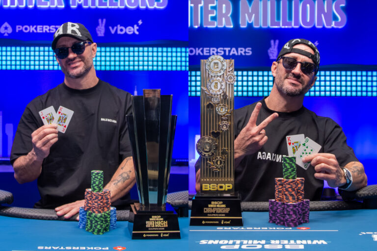 Cristian Aquino forrou mais de R$ 3 milhões no BSOP Winter Millions