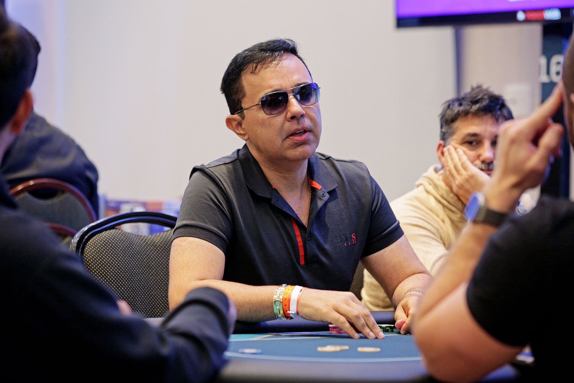 José Carlos Barbosa bolha do Grand High Roller do BSOP Foz