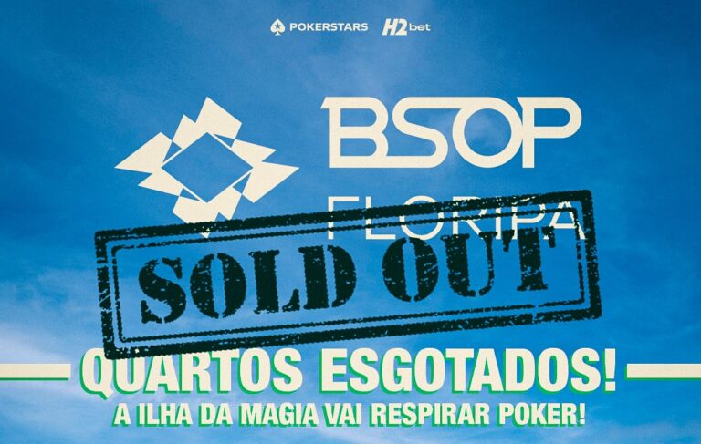 Sucesso absoluto! Quartos para o BSOP Floripa esgotam dias antes do início da etapa