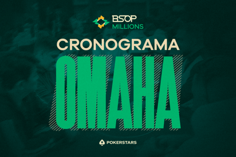 Estreia de Main Event, Invitational e mais: confira a grade de Omaha do BSOP Millions 2026