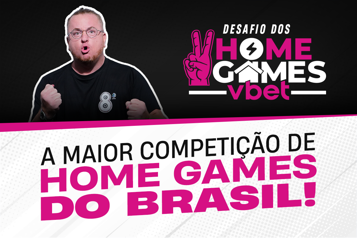 Desafio dos Home Games VBET terá um formato de disputa que irá priorizar a emoção