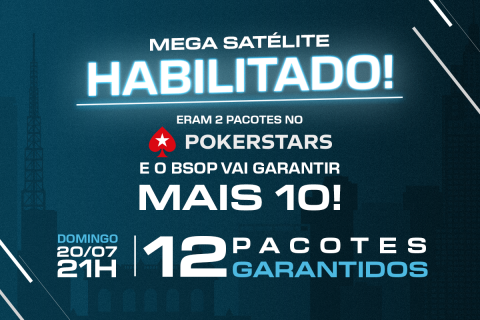 BSOP está dando mais uma grande oportunidade para os jogadores