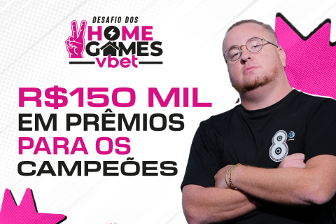 Desafio dos Home Games VBET terá premiação generoso