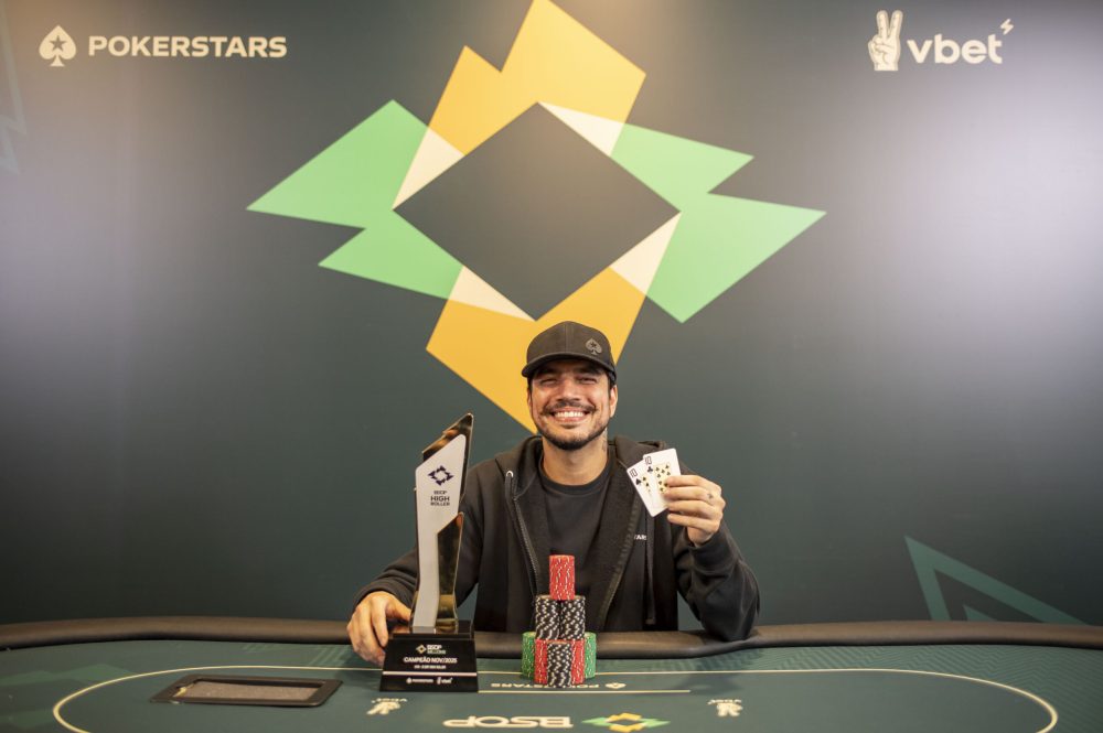 Marcelo Medeiros vence 2-Day High Roller
