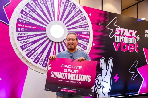 Cezar de Carvalho vence pacote para o BSOP Summer Millions