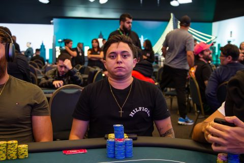 Anderson Venâncio começou o BSOP São Paulo com o pé direito