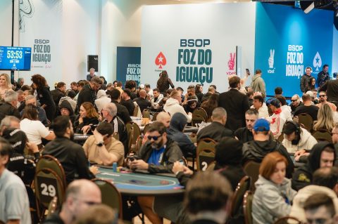 Torneio do BSOP Foz do Iguaçu premiará os 15 melhores