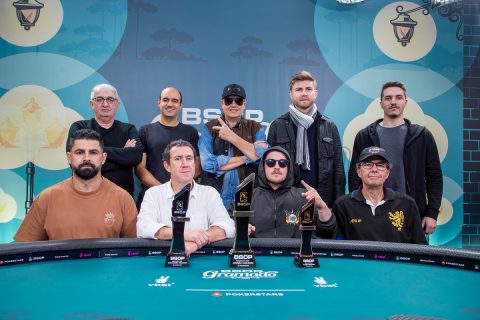 Mesa Final do Main Event do BSOP Gramado