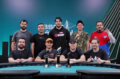 Mesa Final do Main Event do BSOP São Paulo