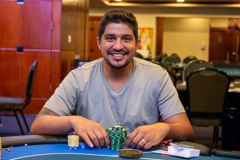 Luan Coelho se deu bem no Dia 1 do Grand High Roller