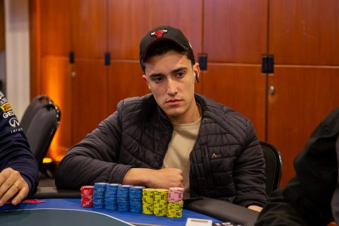 Lucas Locatelli é o chip leader do torneio