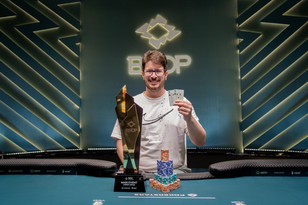 Aloísio Dourado vence Main Event do BSOP Summer