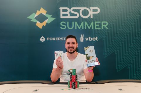 Leonardo Camara faturou mais um título no BSOP