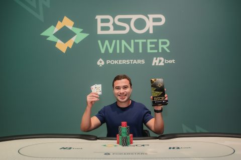 BSOP Winter: em retorno do Start-Up Mystery Bounty, Afrânio Machado é o grande campeão