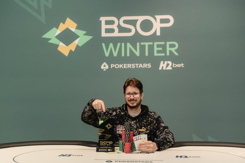 Aloisio Dourado crava mais um torneio na temporada; confira os campeões do Dia 8 de BSOP Winter