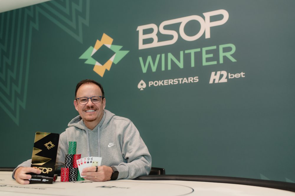 Único campeão no Dia 5 de BSOP Winter, José Carlos Latorraca crava Limit Teros
