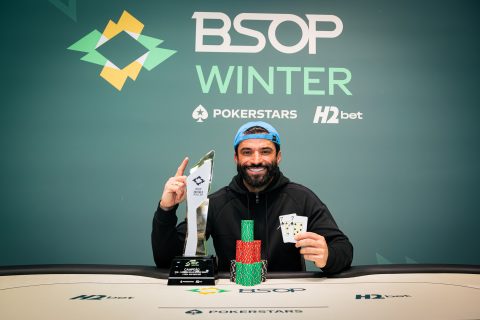 Lucas Scafini vence 1-Day High Roller Mystery Bounty no Dia 7 de BSOP Winter e dispara no ranking High Roller