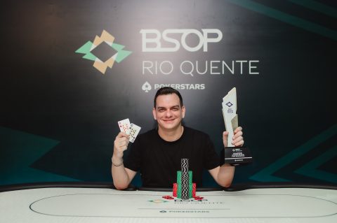 Caio Hey vence Leo Rizzo e conquista 25K Super High Roller do BSOP Rio Quente