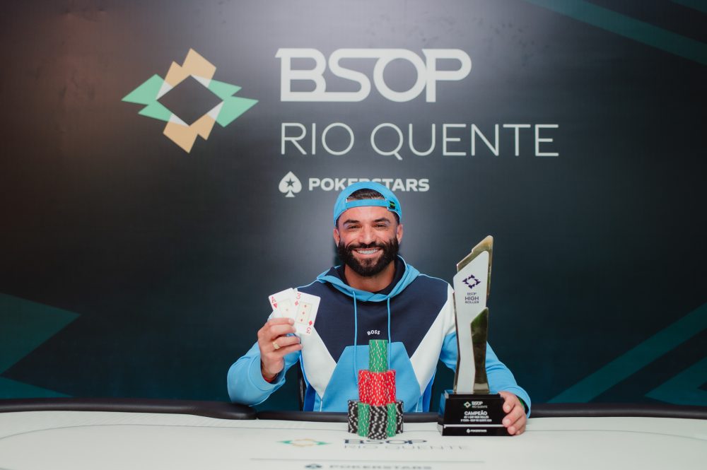 Lucas Scafini segue em grande momento no BSOP