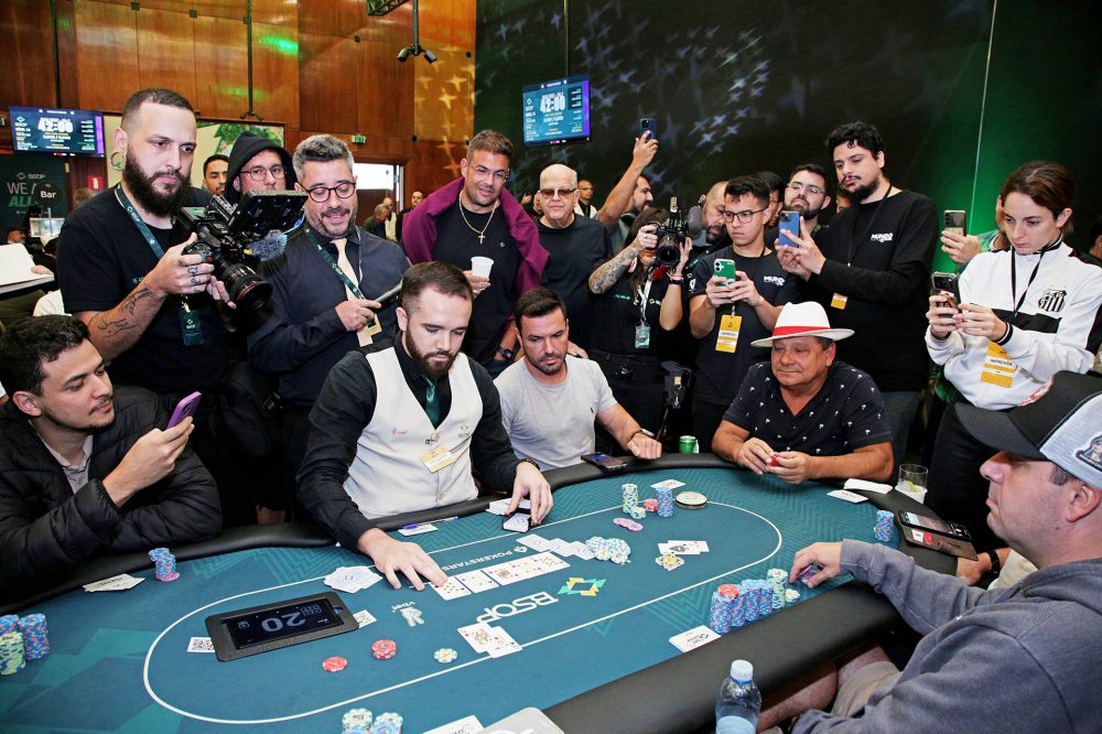 Dupla eliminação estoura a bolha do Main Event do BSOP São Paulo