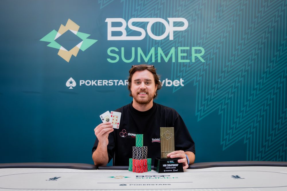 Leonardo Carlessi vence Mini Championship do BSOP Summer