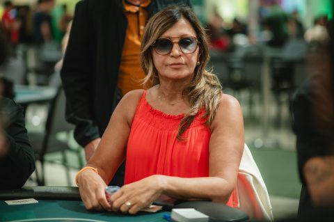 Luzia Molon fez bonito no BSOP Summer