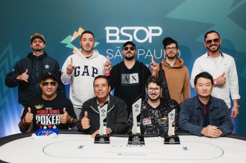 Formada a Mesa Final do 25K Super High Roller do BSOP São Paulo; Fausto Martello lidera