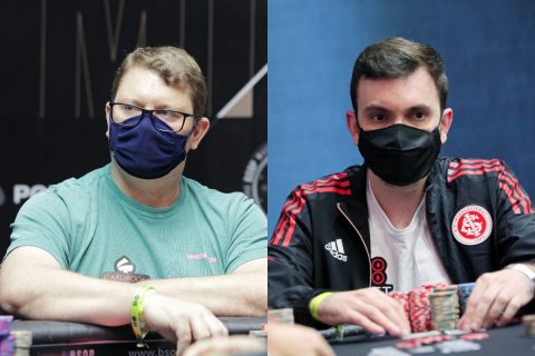 André Berlanda e Mauricio de Farias fizeram um heads-up de quase três horas no BSOP Millions