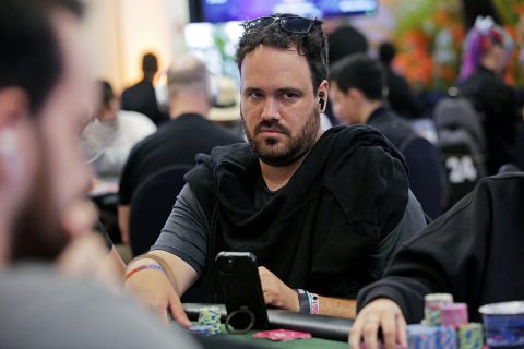 Bernardo Dias garantiu o buy-in do Main Event do BSOP Gramado