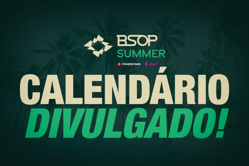 BSOP Summer terá 56 torneios no cronograma