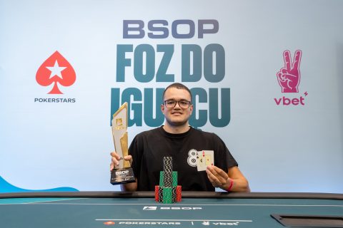 Carlos Serrano vence o 2-Day High Roller